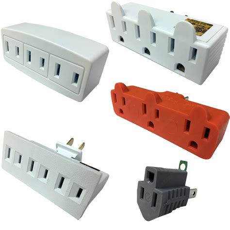 electrical cords with outlet boxes on the end|cords adapters & multi outlets.